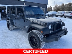 Used 2018 Jeep Wrangler JK Unlimited Sport SUV For Sale in Highland, MI
