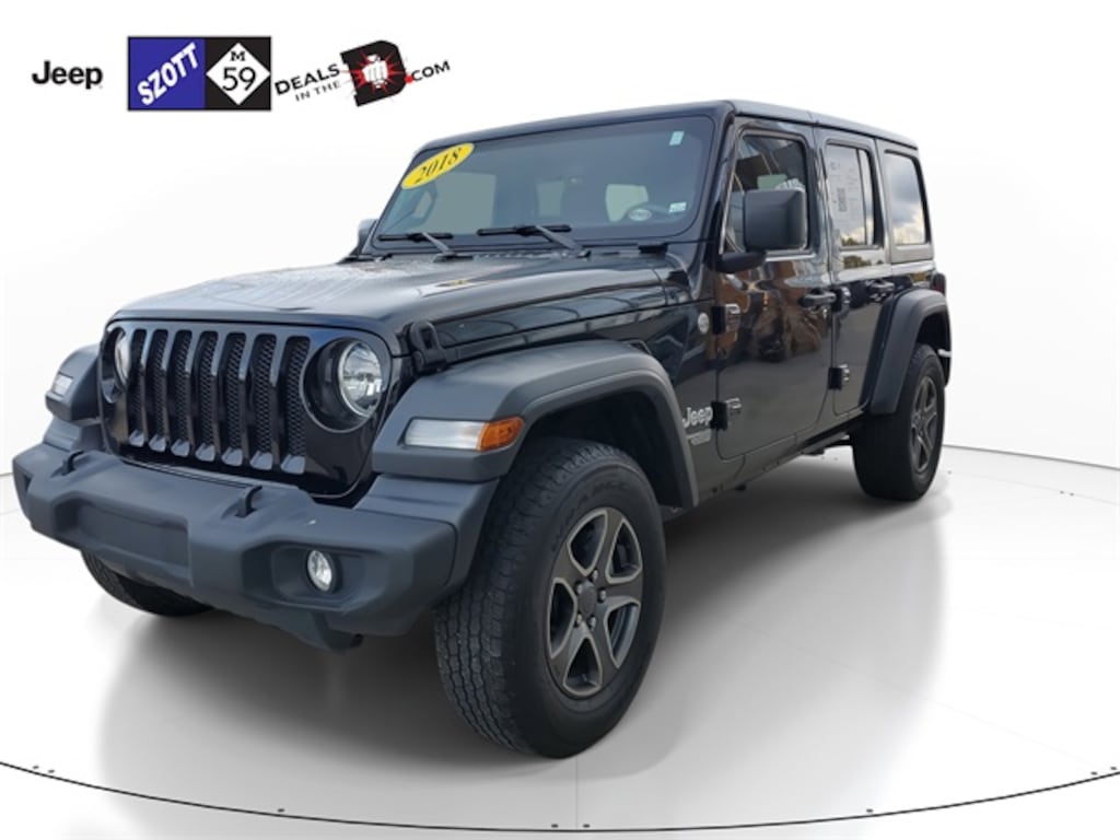 Used 2018 Jeep Wrangler Unlimited Sport S SUV