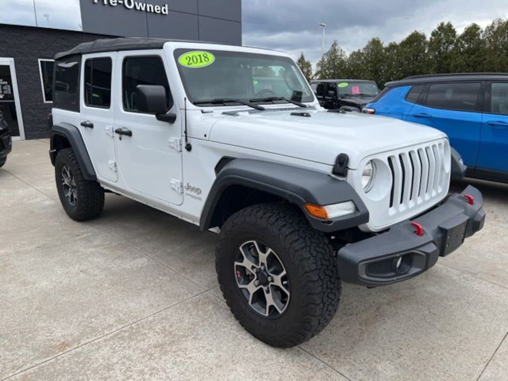 Certified 2018 Jeep Wrangler Unlimited Sport S SUV