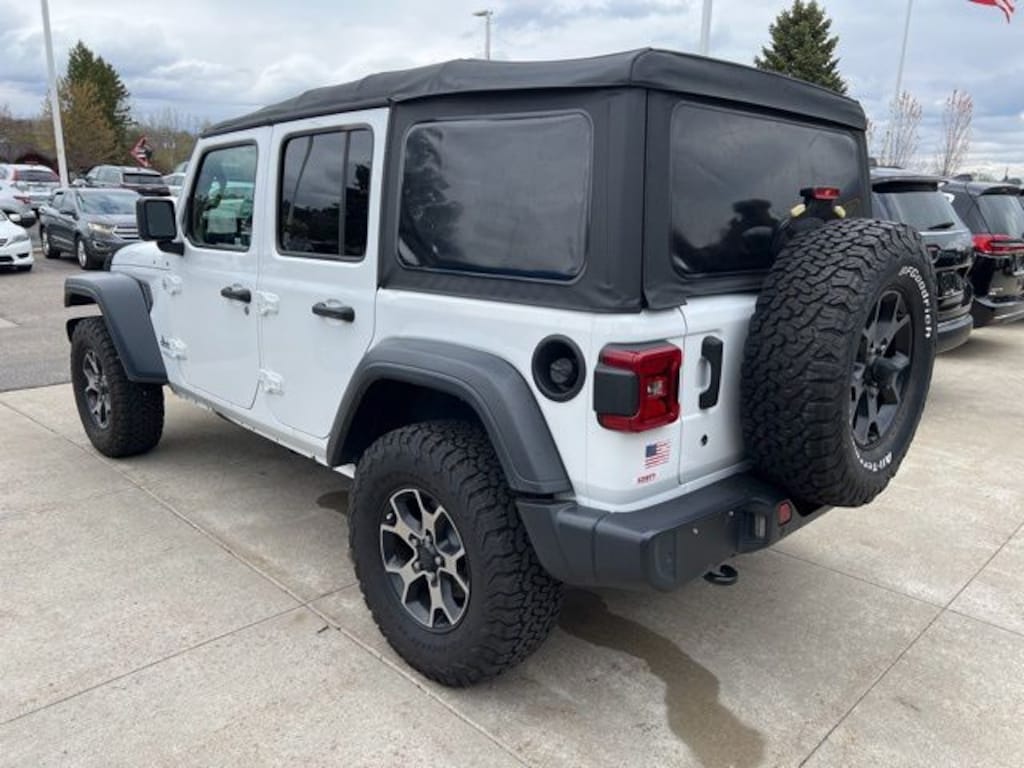Certified 2018 Jeep Wrangler Unlimited Sport S SUV