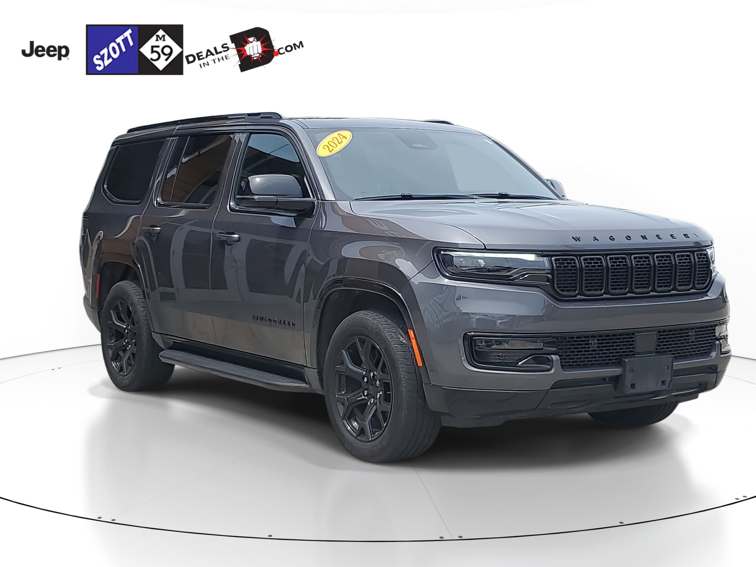 Used 2024 Jeep Wagoneer Series II with VIN 1C4SJVBP8RS113001 for sale in White Lake, MI
