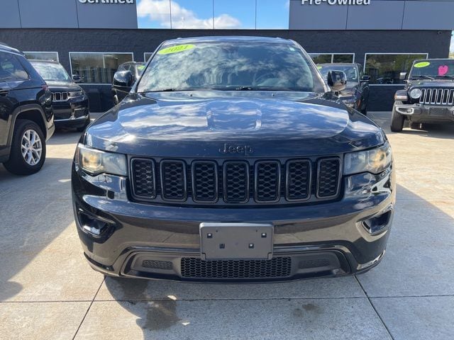 Certified 2021 Jeep Grand Cherokee Laredo X with VIN 1C4RJFAG0MC516575 for sale in White Lake charter Township, MI