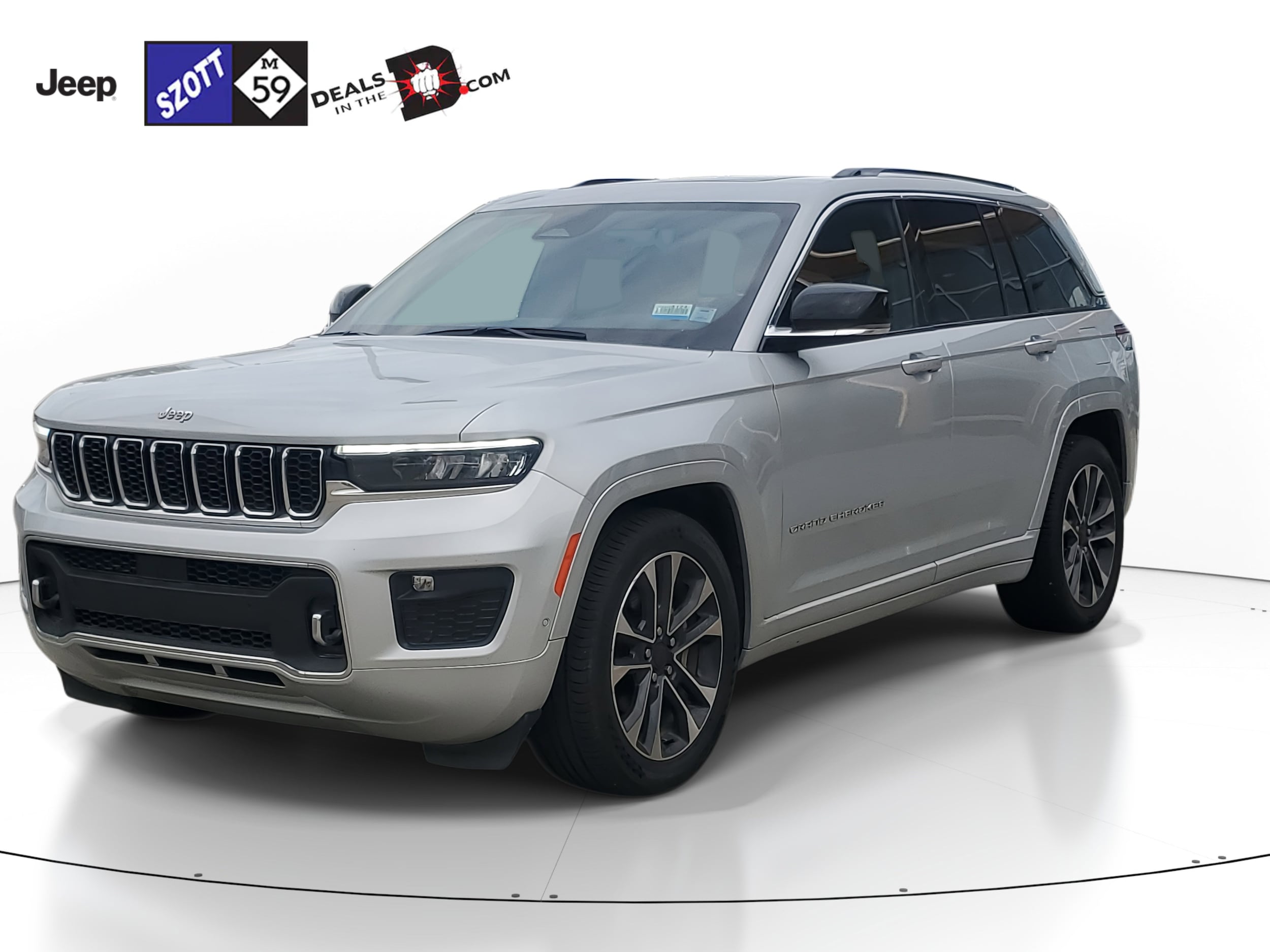Used 2023 Jeep Grand Cherokee Overland with VIN 1C4RJHDG0PC615084 for sale in White Lake, MI