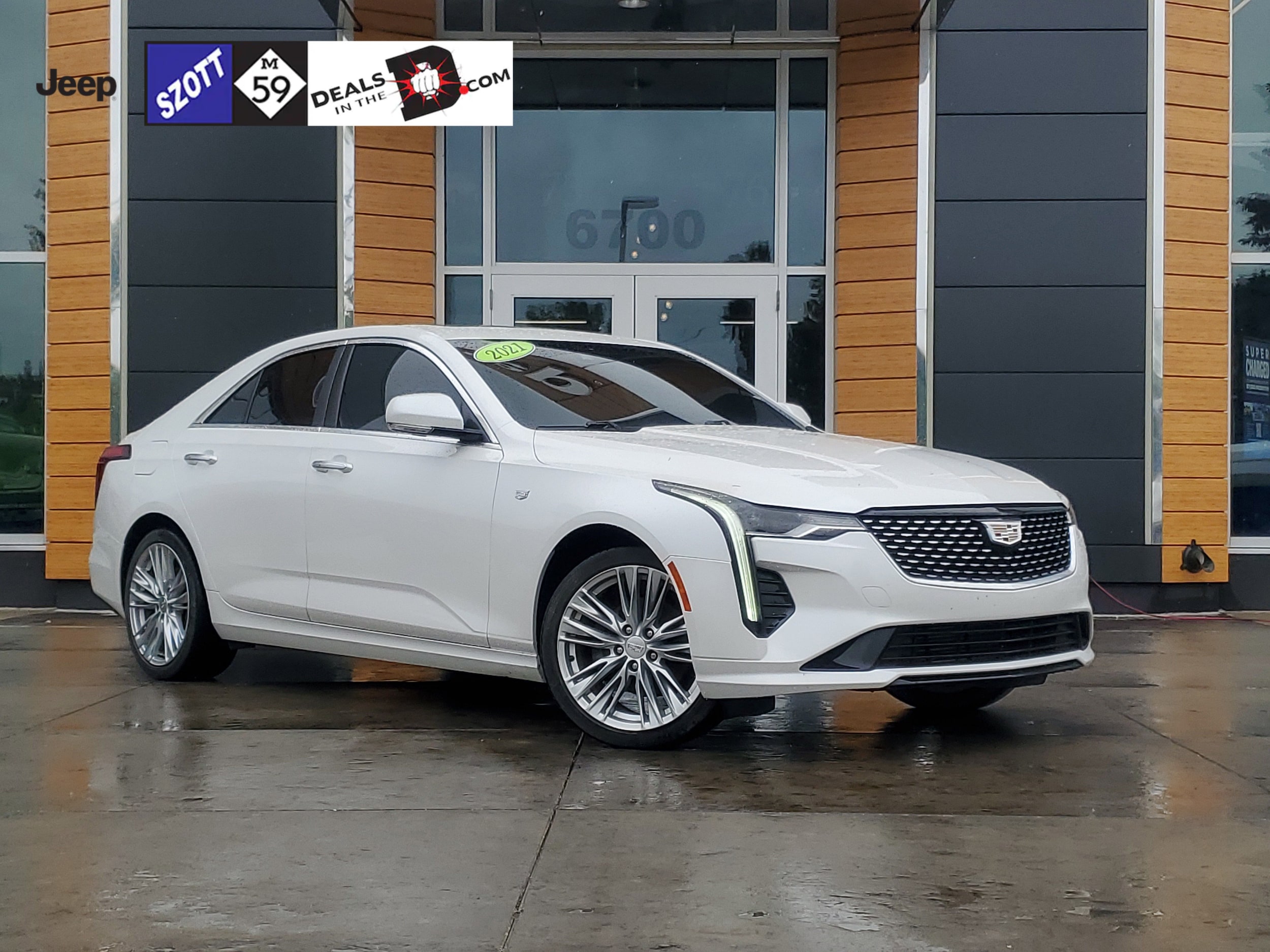 Used 2021 Cadillac CT4 Premium Luxury with VIN 1G6DF5RK9M0109938 for sale in White Lake, MI