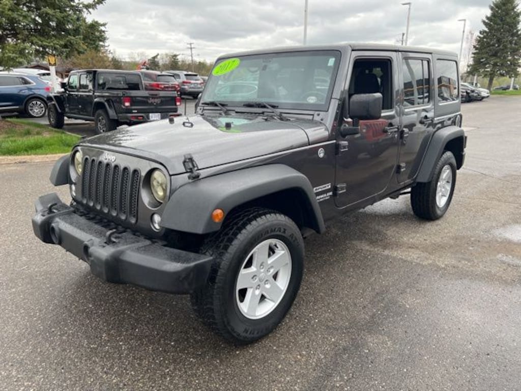 Certified 2017 Jeep Wrangler Unlimited Sport SUV