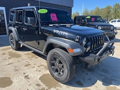 Used 2021 Jeep Wrangler Unlimited Willys SUV For Sale in Highland, MI