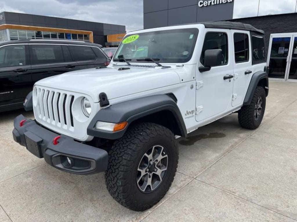 Certified 2018 Jeep Wrangler Unlimited Sport S SUV