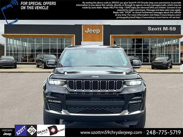 Used 2021 Jeep Grand Cherokee L Limited with VIN 1C4RJKBG1M8113893 for sale in White Lake, MI