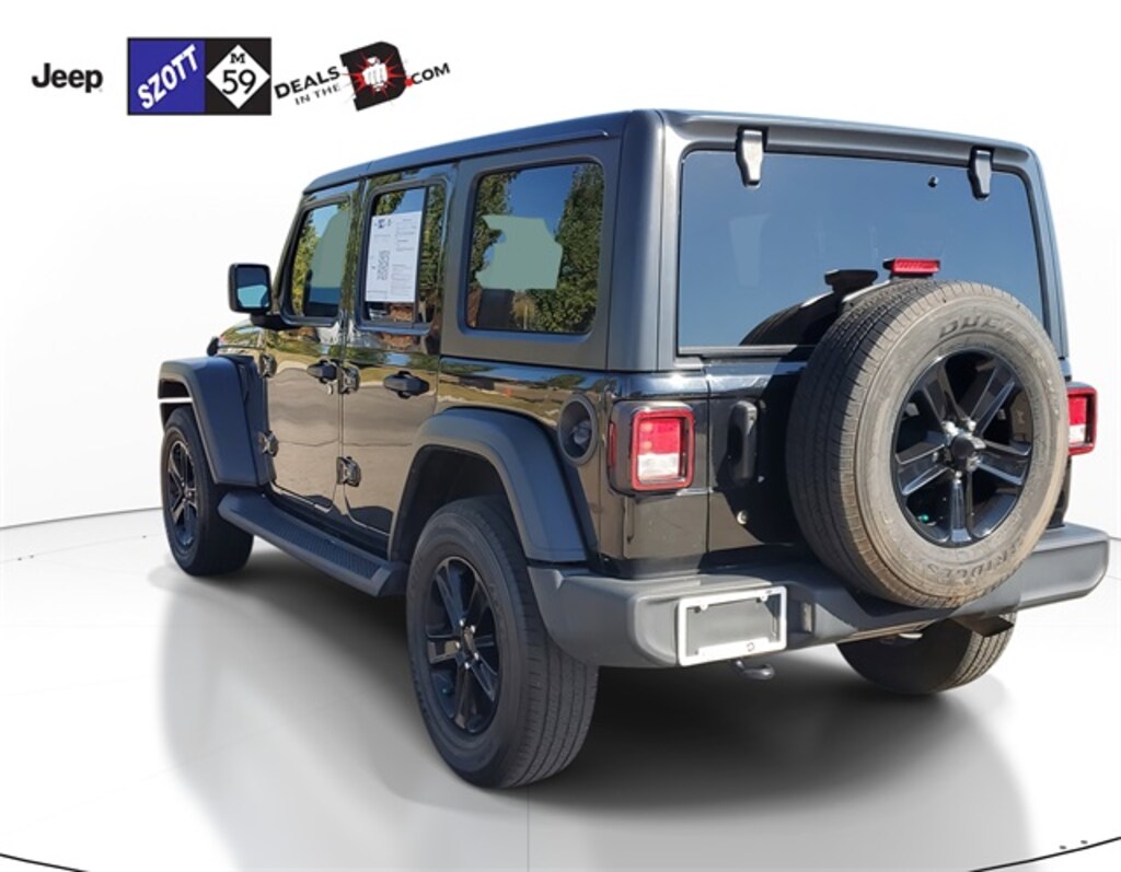 Certified 2020 Jeep Wrangler Unlimited Sport Altitude SUV