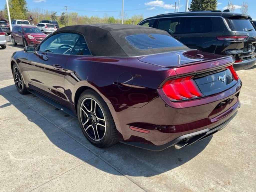 Certified 2018 Ford Mustang Ecoboost Premium Convertible