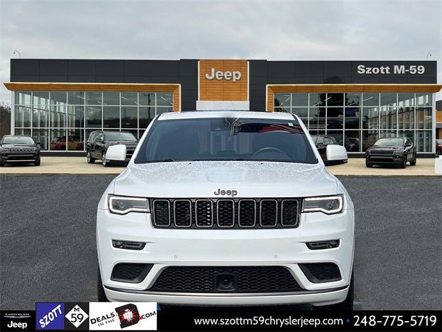 Used 2021 Jeep Grand Cherokee Overland with VIN 1C4RJFCT7MC768091 for sale in White Lake, MI