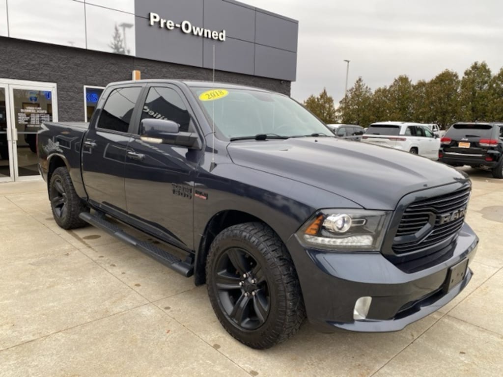 Used 2018 Ram 1500 Sport Truck Crew Cab