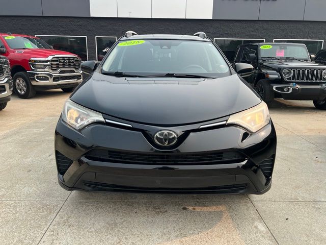 Certified 2018 Toyota RAV4 LE with VIN 2T3BFREV6JW847618 for sale in White Lake charter Township, MI