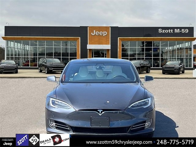 Used 2018 Tesla Model S 100D with VIN 5YJSA1E24JF287769 for sale in White Lake, MI