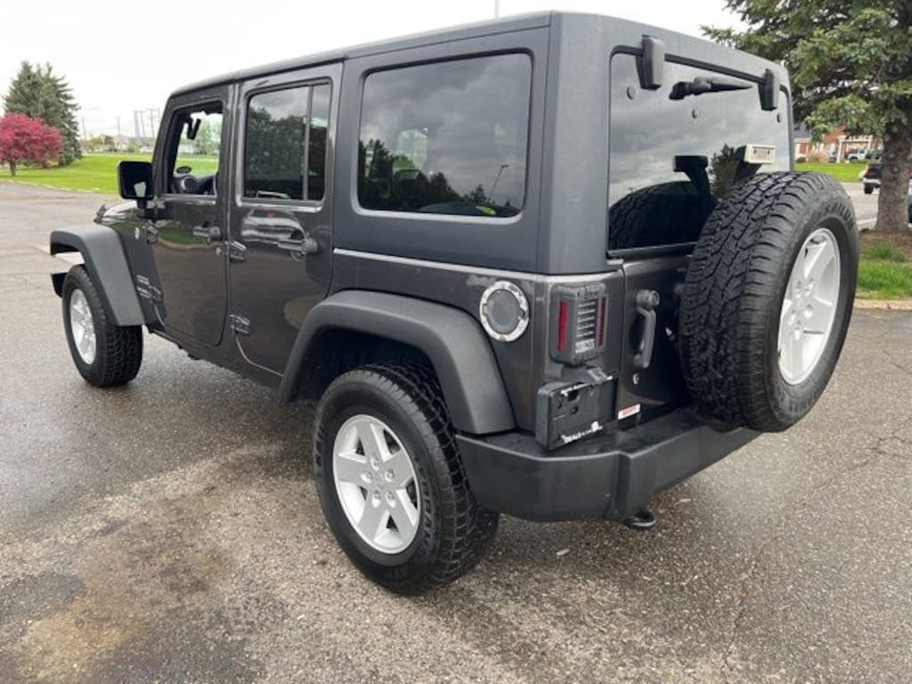 Certified 2017 Jeep Wrangler Unlimited Sport SUV