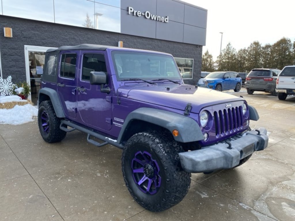 Used 2017 Jeep Wrangler Unlimited Sport SUV