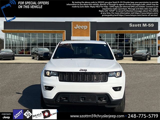 Used 2021 Jeep Grand Cherokee Freedom with VIN 1C4RJFAG8MC770891 for sale in White Lake, MI