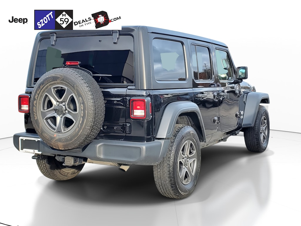 Certified 2018 Jeep Wrangler Unlimited Sport S SUV