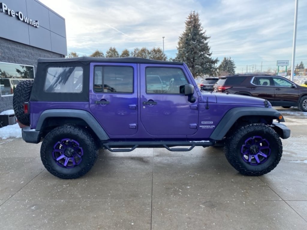 Used 2017 Jeep Wrangler Unlimited Sport SUV