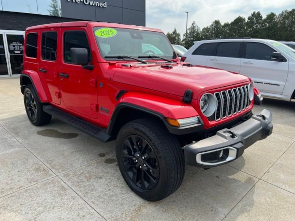 Certified 2025 Jeep Wrangler Sahara 4xe SUV
