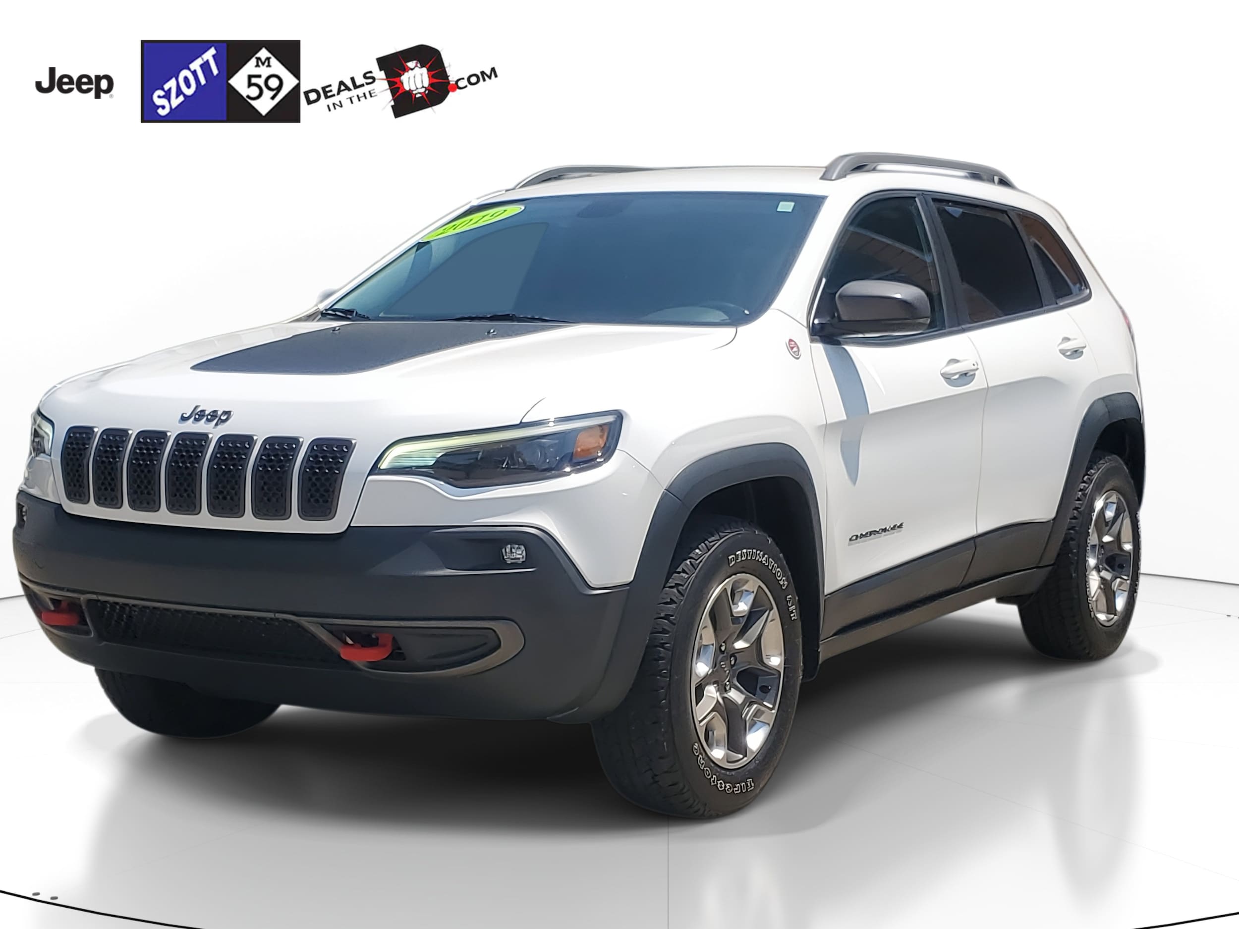 Used 2019 Jeep Cherokee Trailhawk with VIN 1C4PJMBX4KD389587 for sale in White Lake, MI