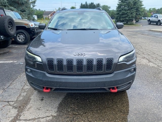 Used 2020 Jeep Cherokee Trailhawk with VIN 1C4PJMBNXLD546975 for sale in White Lake, MI