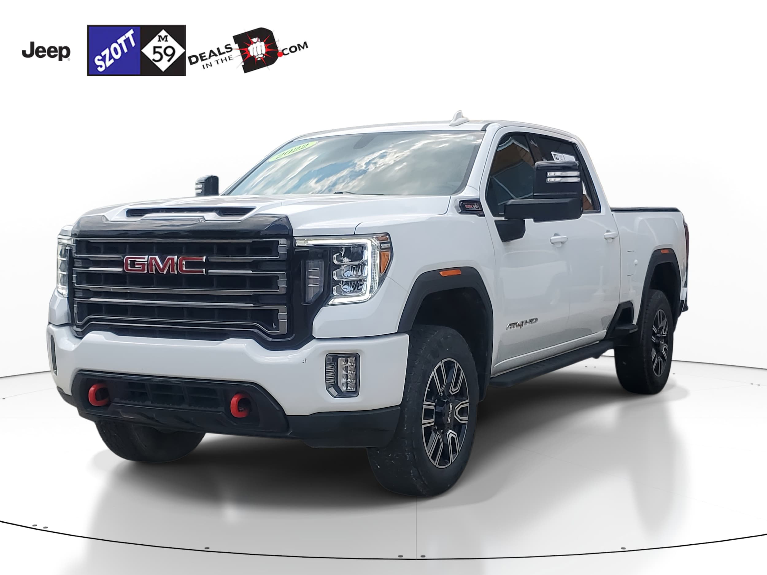 Used 2022 GMC Sierra 2500HD AT4 with VIN 1GT49PE78NF228774 for sale in White Lake, MI