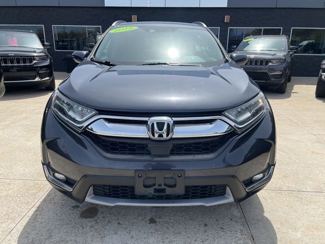 Certified 2018 Honda CR-V Touring with VIN 2HKRW2H9XJH626020 for sale in White Lake charter Township, MI