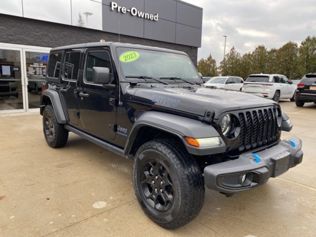 Used 2023 Jeep Wrangler Base 4xe SUV