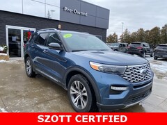Used 2020 Ford Explorer Platinum SUV for sale in Highland MI