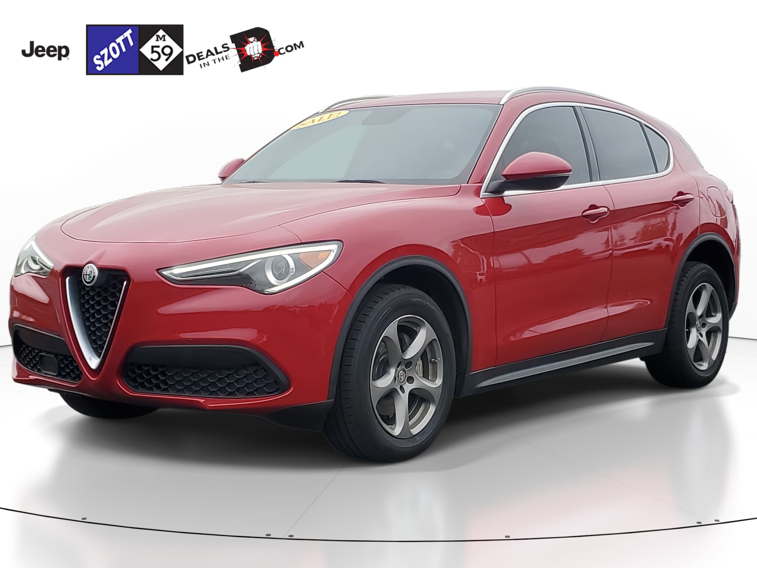 Used 2018 Alfa Romeo Stelvio Base with VIN ZASFAKAN1J7B71143 for sale in White Lake charter Township, MI