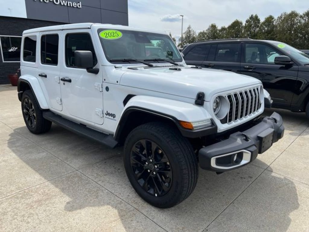 Certified 2025 Jeep Wrangler Sahara 4xe SUV