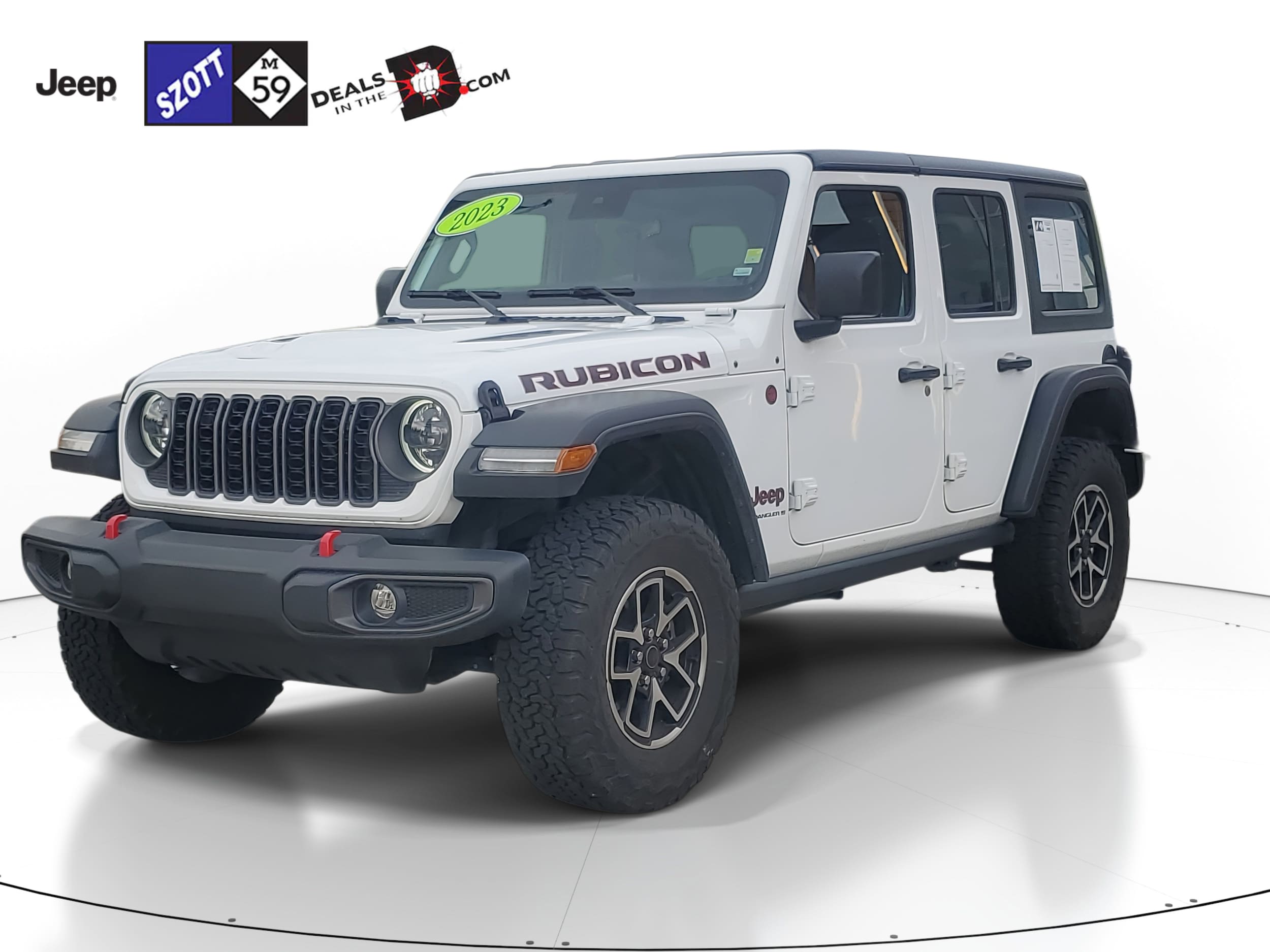 Used 2024 Jeep Wrangler 4-Door Rubicon with VIN 1C4PJXFGXRW271344 for sale in White Lake, MI