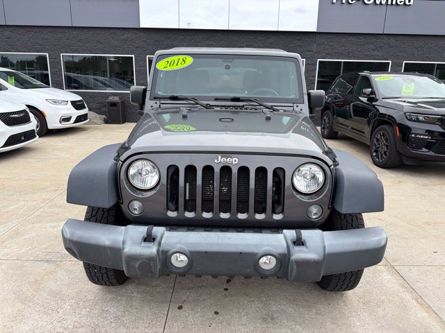 Used 2018 Jeep Wrangler JK Unlimited Sport with VIN 1C4BJWDG1JL868914 for sale in White Lake charter Township, MI