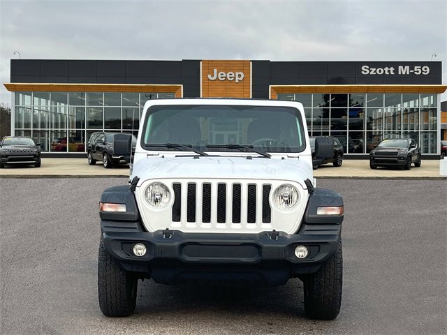 Used 2018 Jeep All-New Wrangler Unlimited Sport S with VIN 1C4HJXDG7JW227412 for sale in White Lake, MI