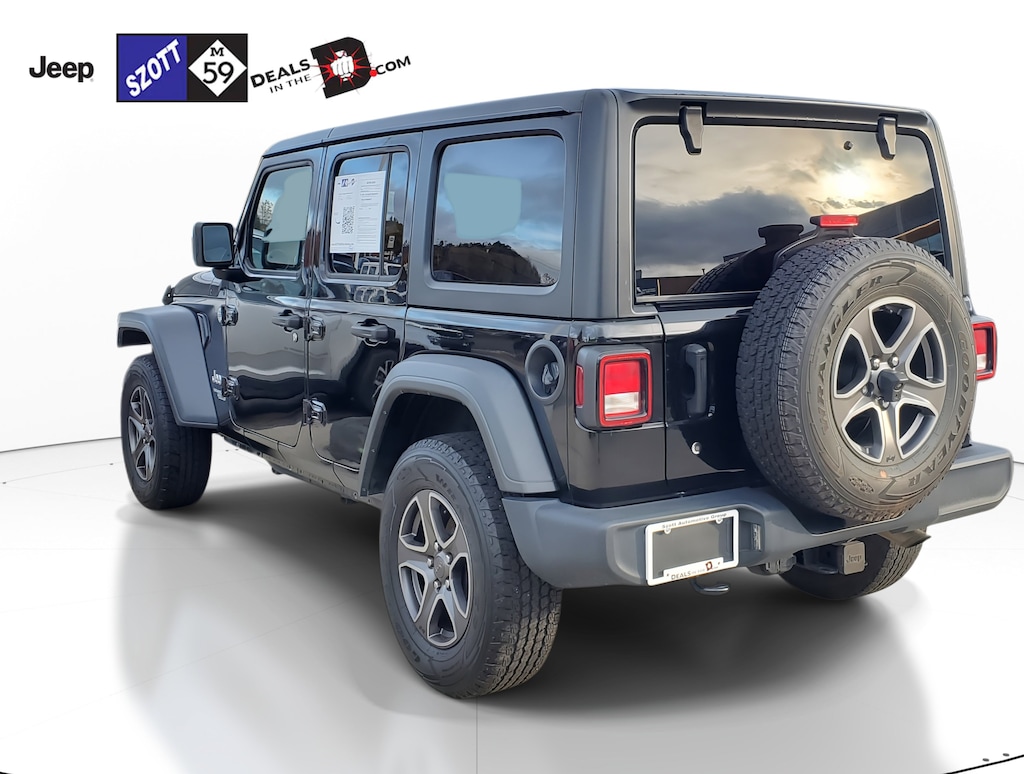 Certified 2018 Jeep Wrangler Unlimited Sport S SUV
