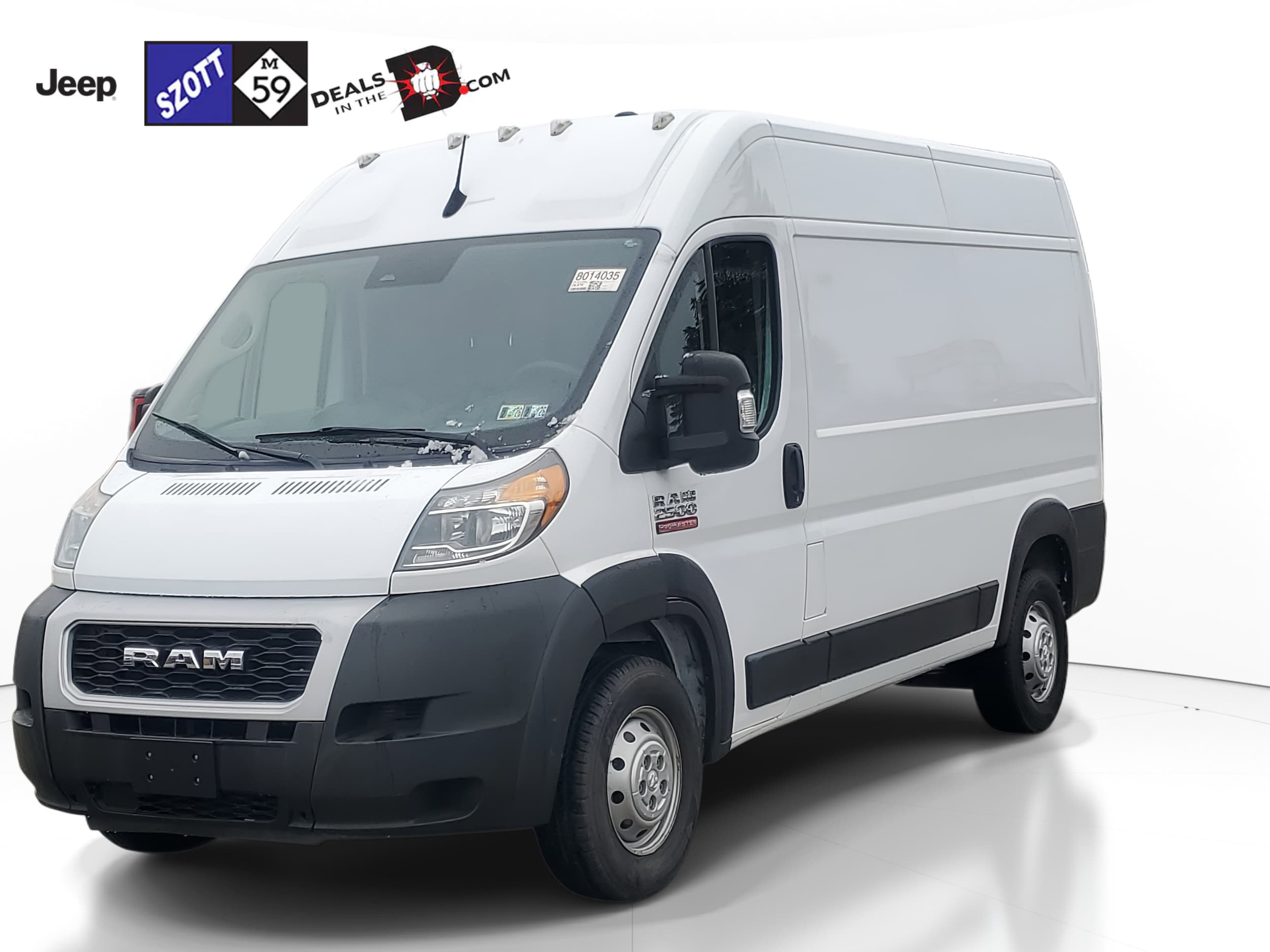 Used 2022 RAM ProMaster Cargo Van Base with VIN 3C6LRVCG9NE110849 for sale in White Lake, MI