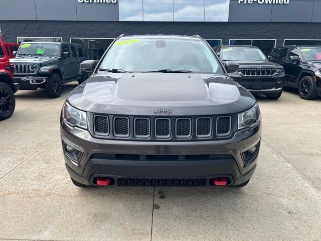 Used 2018 Jeep Compass Trailhawk with VIN 3C4NJDDB2JT199045 for sale in White Lake charter Township, MI