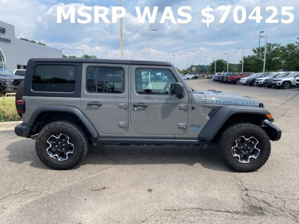 Used 2022 Jeep Wrangler 4xe Unlimited Rubicon SUV