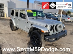 Used 2023 Jeep Wrangler Sahara SUV for sale in White Lake, MI