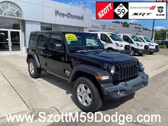 Used 2020 Jeep Wrangler SUV For Sale in Highland, MI