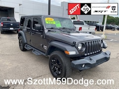 Used 2019 Jeep Wrangler Unlimited Sport S SUV for sale in Highland MI