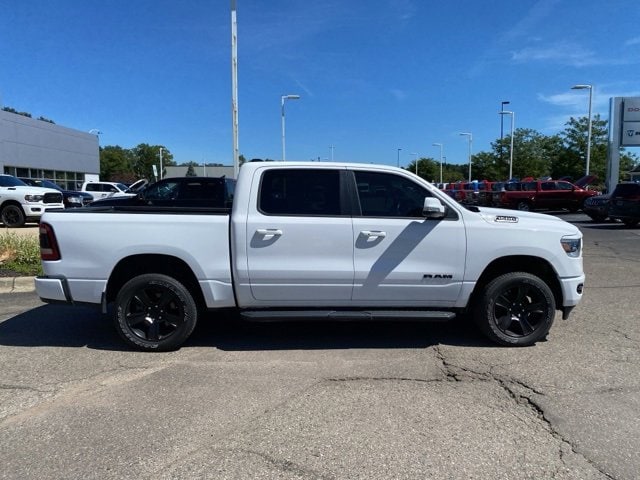 Used 2022 RAM Ram 1500 Sport with VIN 1C6SRFVT7NN307476 for sale in Highland, MI