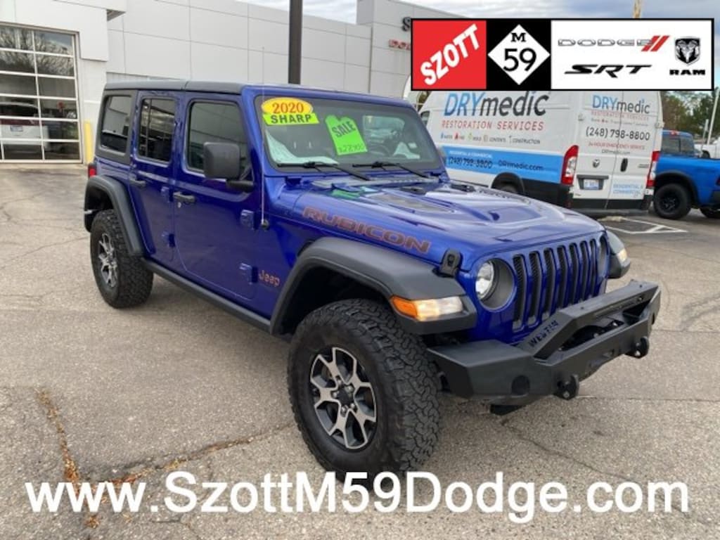 Used 2020 Jeep Wrangler Rubicon SUV