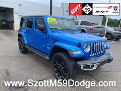 Used 2023 Jeep Wrangler 4xe Sahara SUV for sale in White Lake, MI