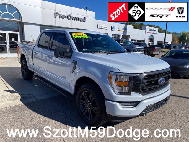Used 2021 Ford F-150 Truck SuperCrew Cab for sale in Highland MI