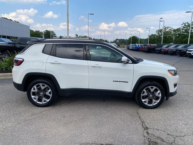 Used 2020 Jeep Compass Limited with VIN 3C4NJDCBXLT158165 for sale in Highland, MI