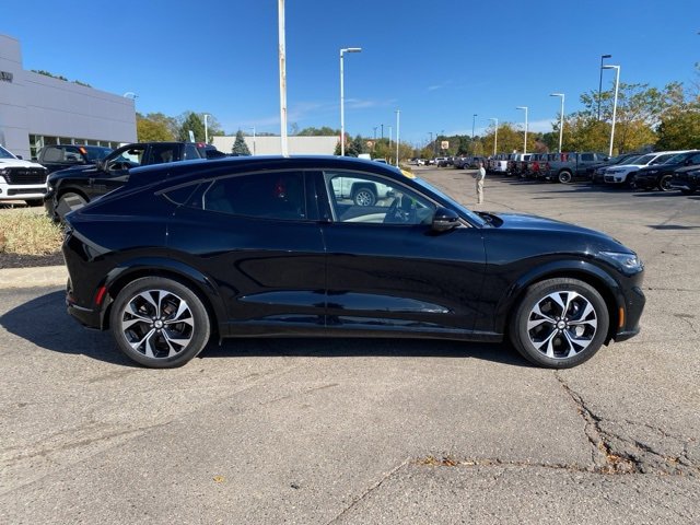 Used 2021 Ford Mustang Mach-E Premium RWD with VIN 3FMTK3R78MMA35778 for sale in Highland Charter Township, MI