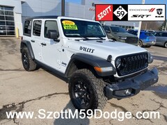 Used 2025 Jeep Wrangler Willys 4xe SUV for sale in Highland MI