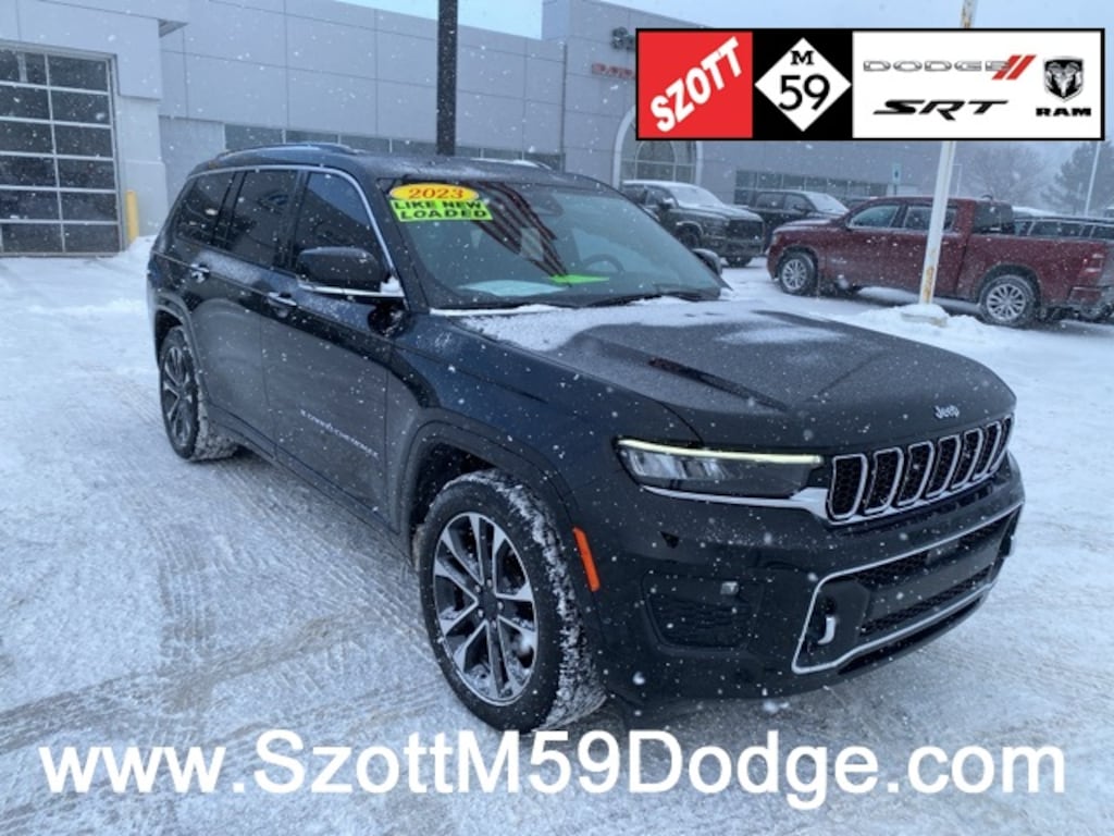 Used 2023 Jeep Grand Cherokee L Overland SUV